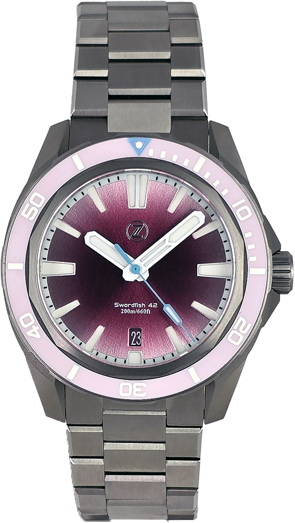 Zelos Swordfish Ti 42mm Sakura (Pre-owned)