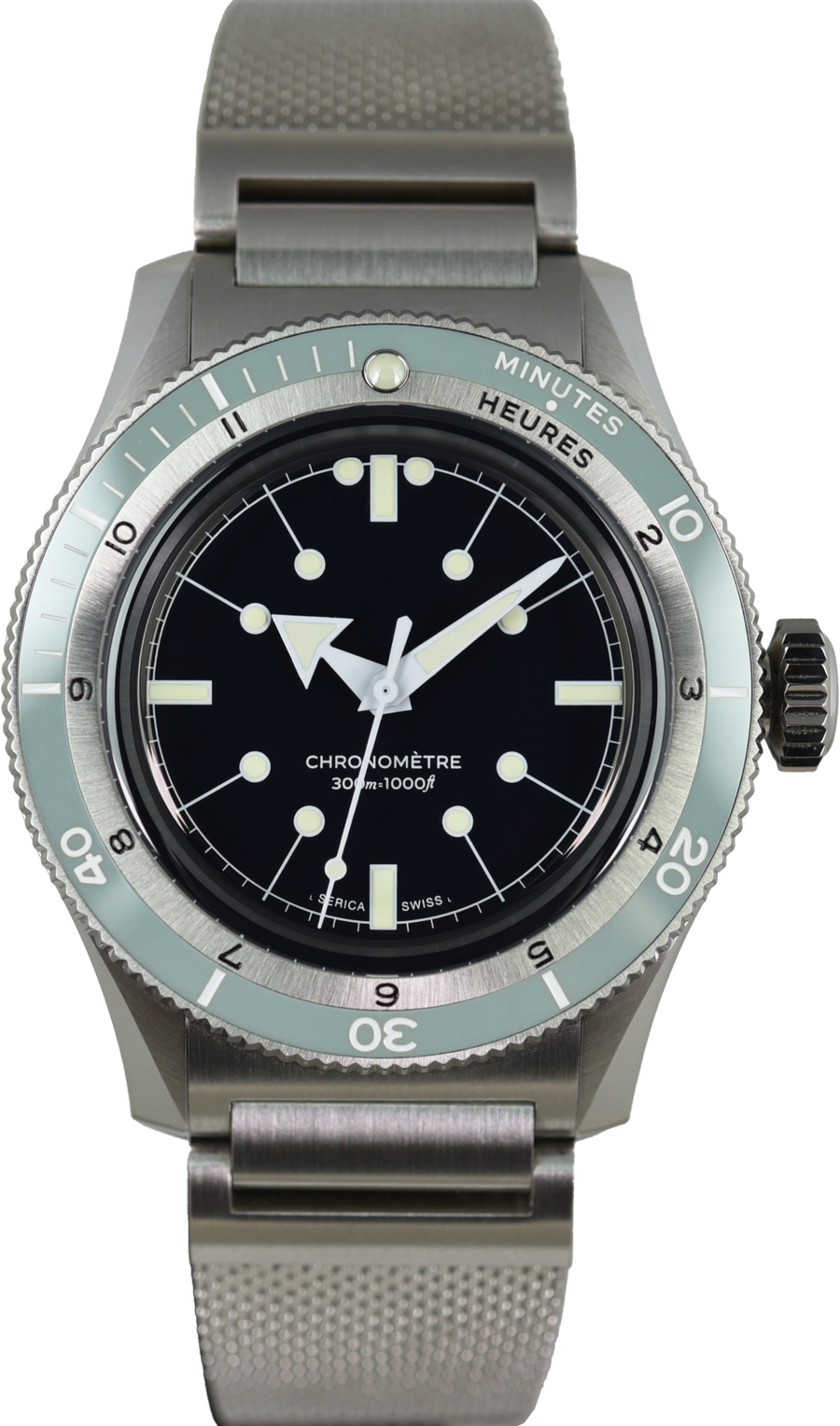 Serica 5303-3 Diving Chronometer Crystal Blue (Pre-owned)