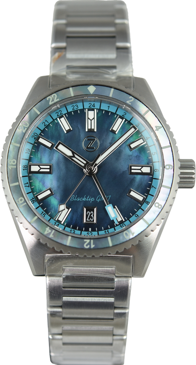 Zelos Blacktip GMT MOP (Pre-owned)