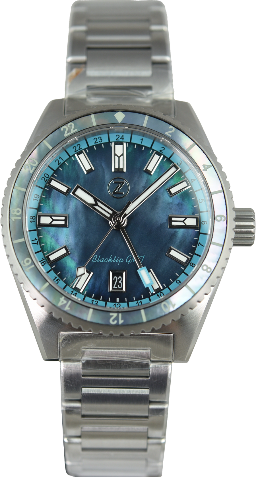 Zelos Blacktip GMT MOP (Pre-owned)