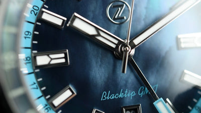 Zelos Blacktip GMT MOP (Pre-owned)