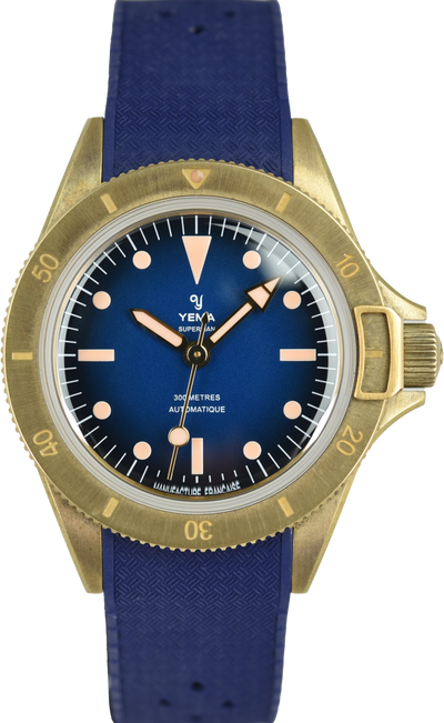 Yema Superman Bronze CMM.10 Blue 11.13.35.ZN.U5 Limited Edition (Pre-owned)