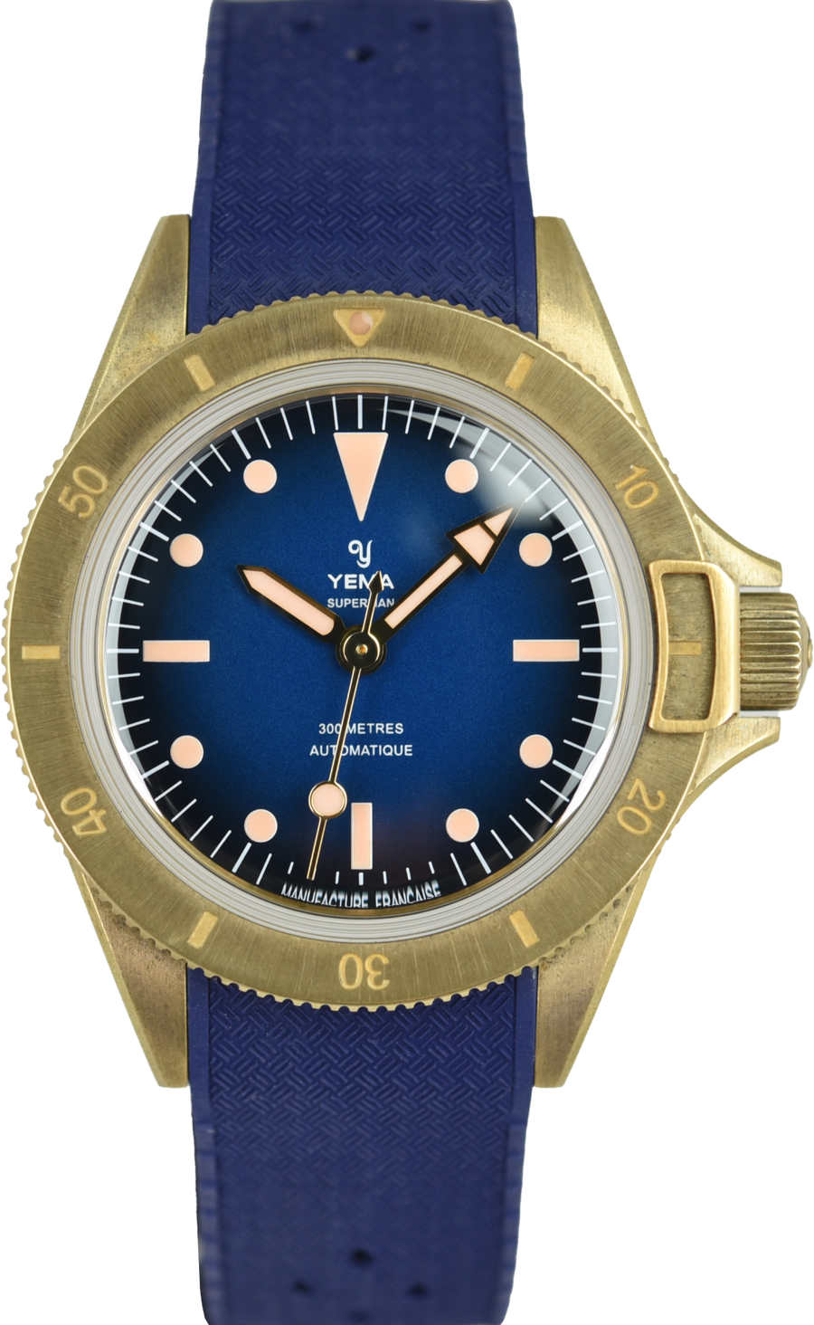Yema Superman Bronze CMM.10 Blue 11.13.35.ZN.U5 Limited Edition (Pre-owned)