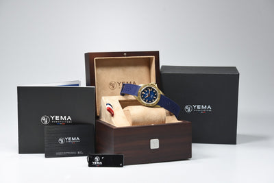 Yema Superman Bronze CMM.10 Blue 11.13.35.ZN.U5 Limited Edition (Pre-owned)