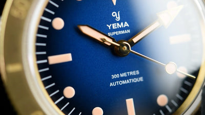 Yema Superman Bronze CMM.10 Blue 11.13.35.ZN.U5 Limited Edition (Pre-owned)
