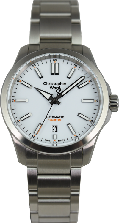 Christopher Ward C63 Sealander 39mm White (Pre-owned)