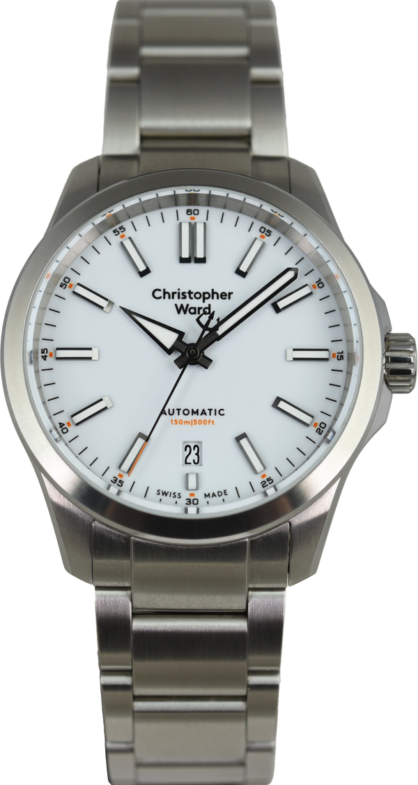 Christopher Ward C63 Sealander 39mm White (Pre-owned)