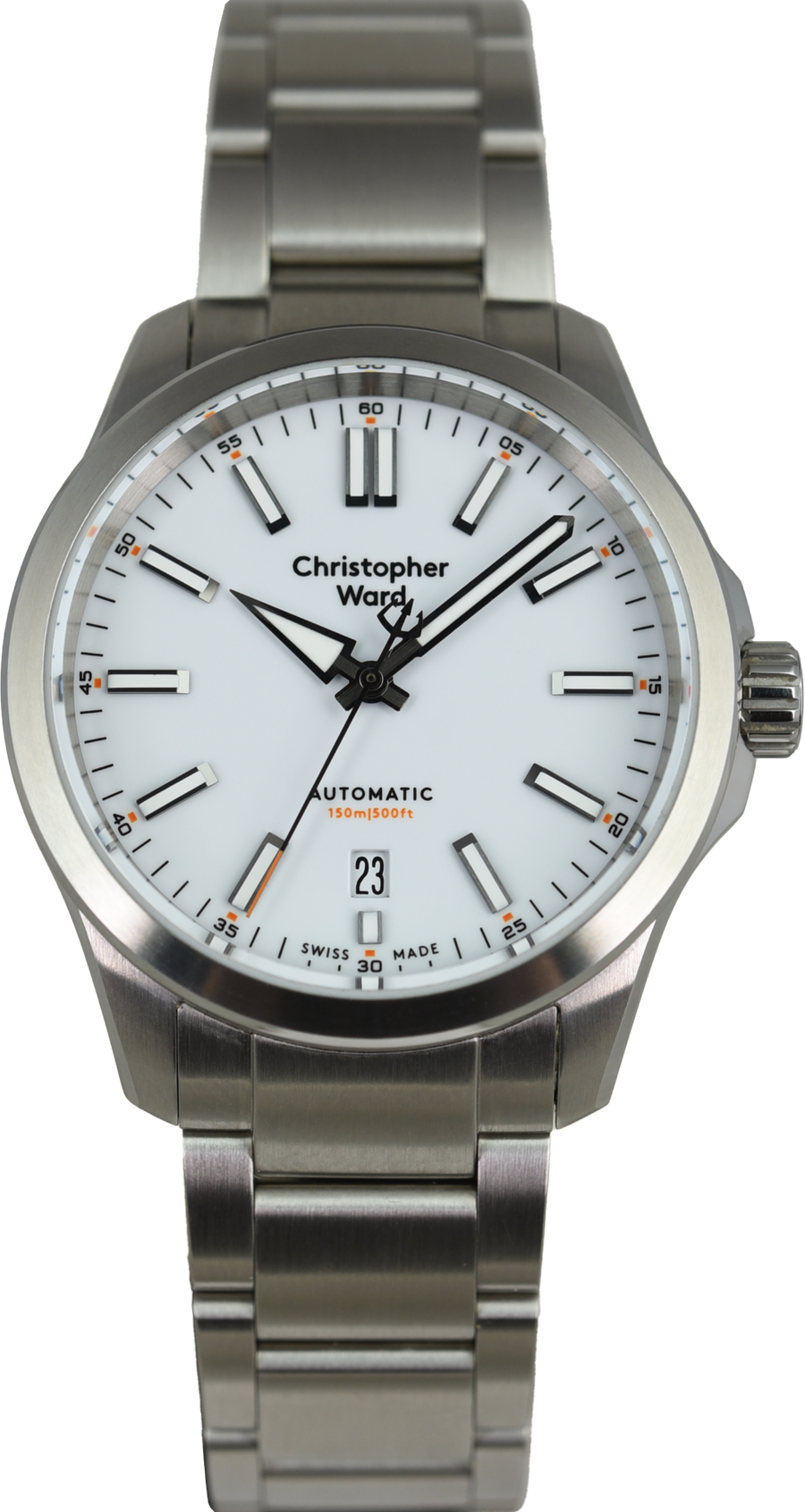 Christopher Ward C63 Sealander 39mm White (Pre-owned)