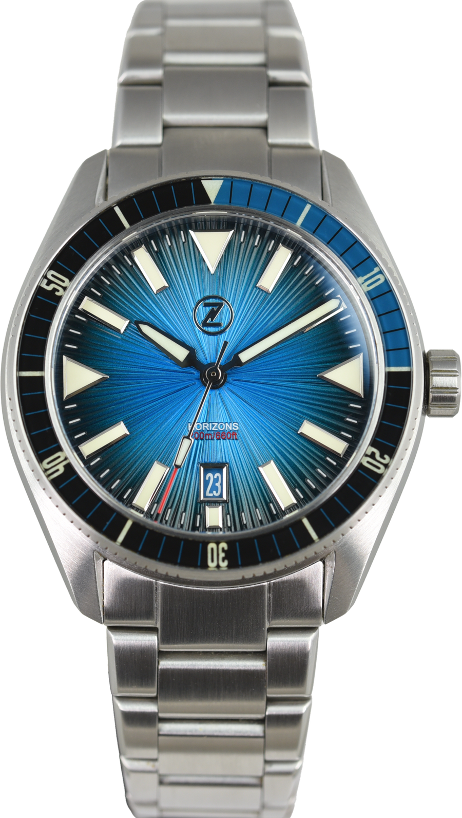 Zelos Horizons 43mm Teal (Pre-owned)