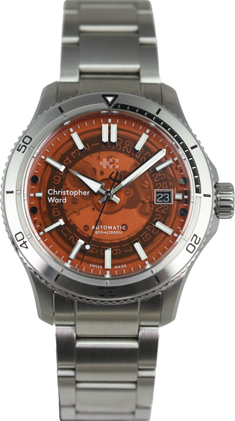 Christopher Ward C60 Sapphire Orange (Pre-owned) - Main Image