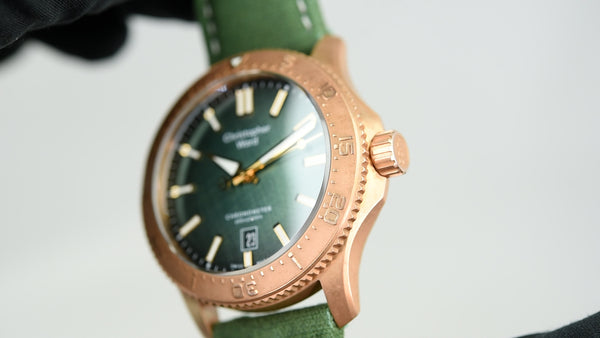 Christopher Ward C60 Bronze Ombre Green COSC Limited Edition (Pre-owned)