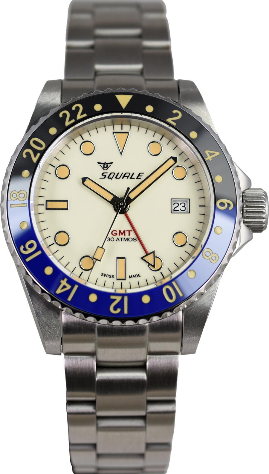 Squale 30 Atmos 1545 Maio GMT Ceramica (Pre-owned)