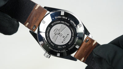 Edox SkyDiver Limited Edition 80126 3N NINB (Pre-owned)