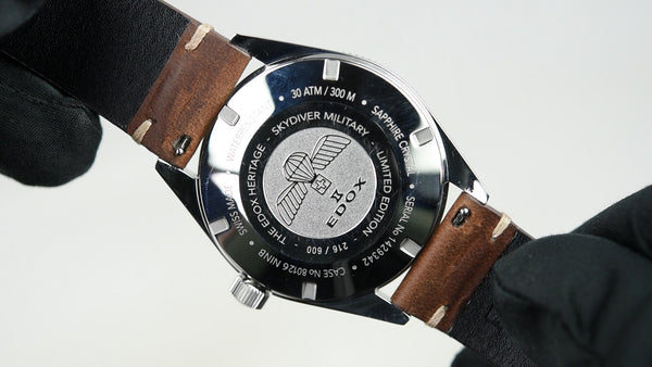 Edox SkyDiver Limited Edition 80126 3N NINB (Pre-owned)