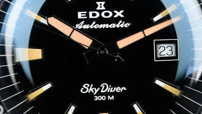 Edox SkyDiver Limited Edition 80126 3N NINB (Pre-owned)