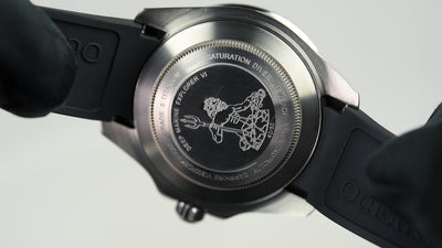 Oceaneva 6000m Deep Marine Explorer VI Grade 5 Titanium VI200RDBKWVDMNT (Pre-owned)