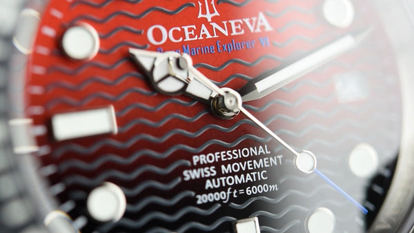 Oceaneva 6000m Deep Marine Explorer VI Grade 5 Titanium VI200RDBKWVDMNT (Pre-owned)