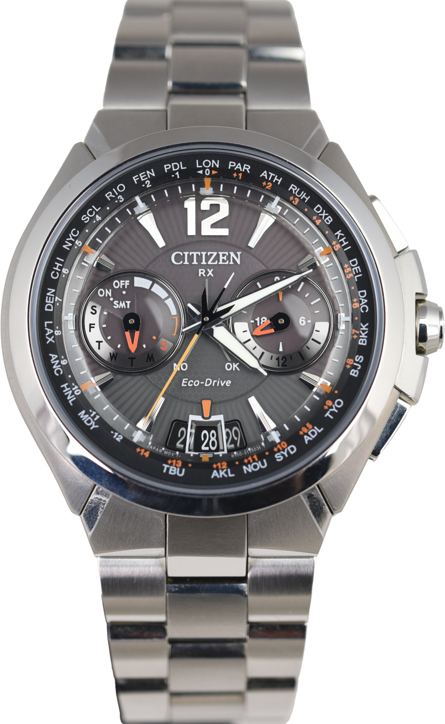 Citizen Satellite Wave GPS CC1090-52E (Pre-owned)