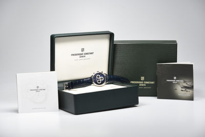 Frederique Constant Classics Chronograph FC-292MNS5B6 (Pre-owned)