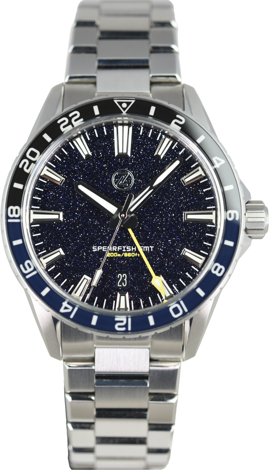 Zelos Spearfish GMT Aventurine (Pre-owned)