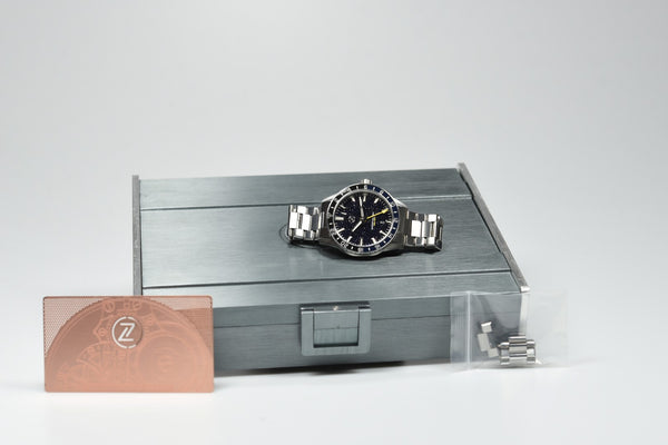 Zelos Spearfish GMT Aventurine (Pre-owned)