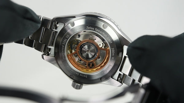 Zelos Spearfish GMT Aventurine (Pre-owned)