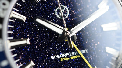 Zelos Spearfish GMT Aventurine (Pre-owned)