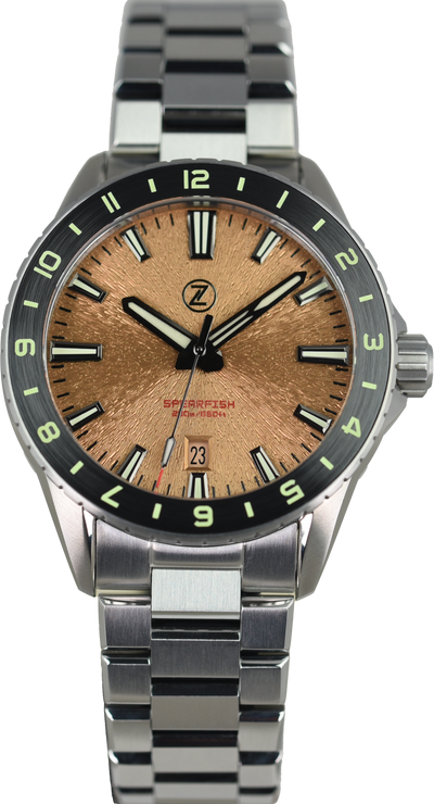 Zelos Spearfish 40mm Copper (Pre-owned)