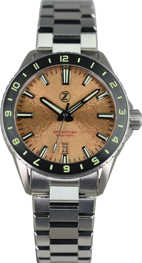 Zelos Spearfish 40mm Copper (Pre-owned)