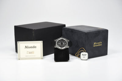 Nivada F77 Titanium Anthracite 68006A77-BC (Pre-owned)