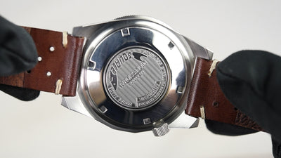 Squale 60 Atmos Squalematic Satin Orange MATICXSG.PTS (Pre-owned)