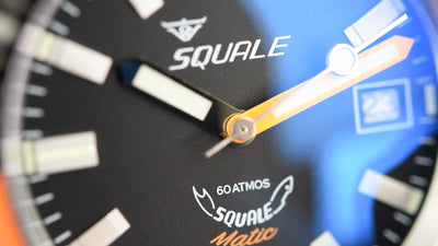 Squale 60 Atmos Squalematic Satin Orange MATICXSG.PTS (Pre-owned)