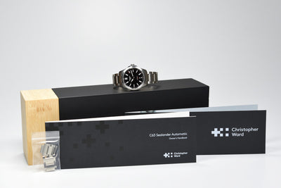 Christopher Ward C63 Sealander Black 39mm (Pre-owned)