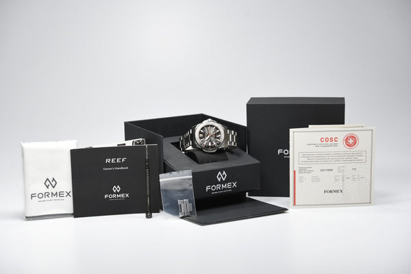 Formex REEF GMT Black and Gold Ceramic Bezel (Pre-owned)