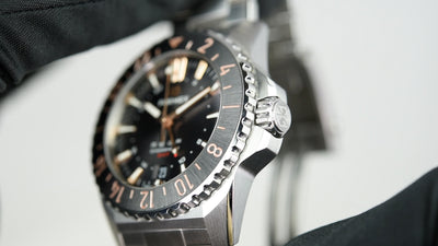 Formex REEF GMT Black and Gold Ceramic Bezel (Pre-owned)