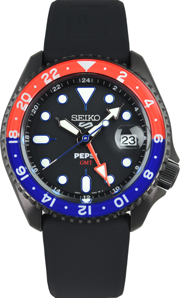 Seiko 5 GMT SSK047K1 x Pepsi Limited Edition (Pre-owned)