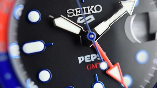 Seiko 5 GMT SSK047K1 x Pepsi Limited Edition (Pre-owned)