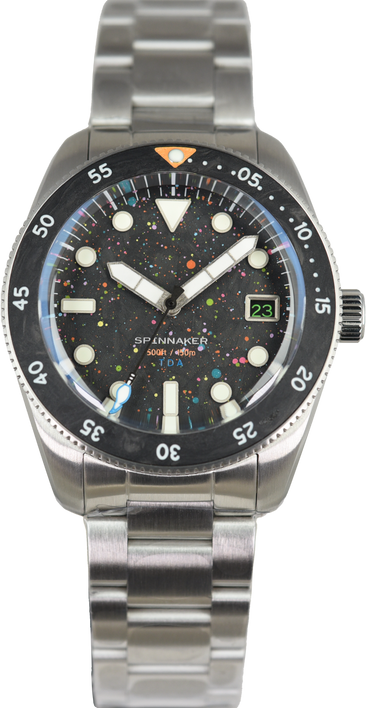 Spinnaker Croft 39 x The Dial Artist SP-5141-11 Orange Limited Edition (Pre-owned)