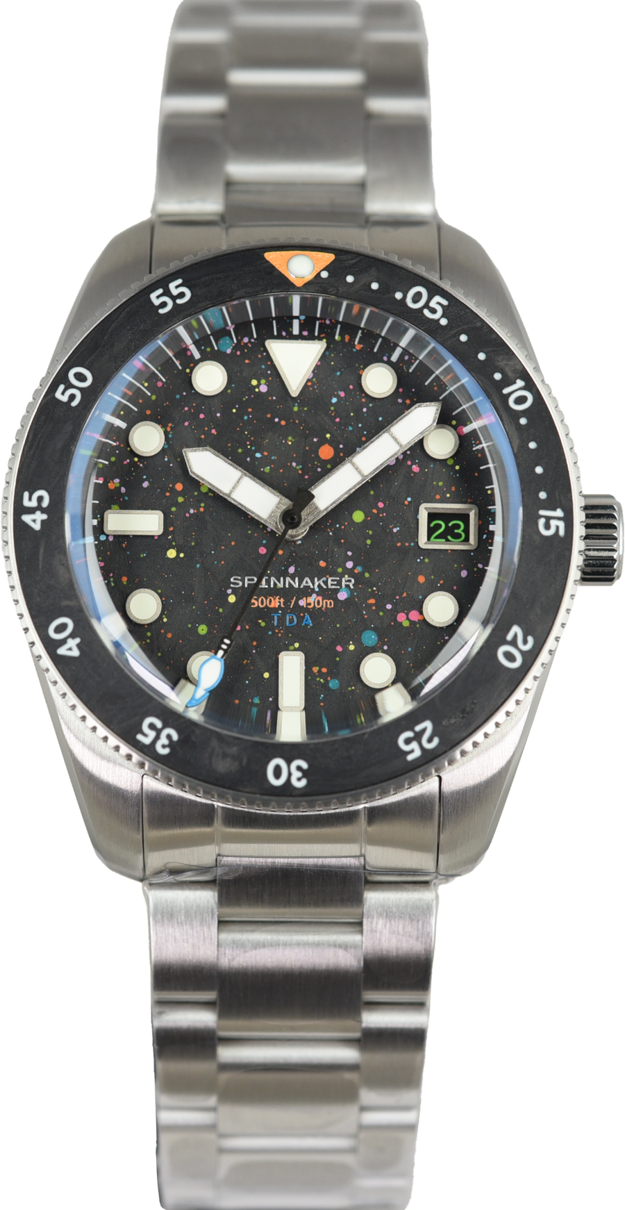 Spinnaker Croft 39 x The Dial Artist SP-5141-11 Orange Limited Edition (Pre-owned)