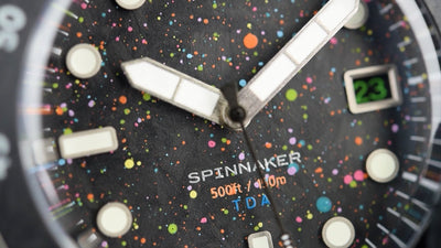 Spinnaker Croft 39 x The Dial Artist SP-5141-11 Orange Limited Edition (Pre-owned)