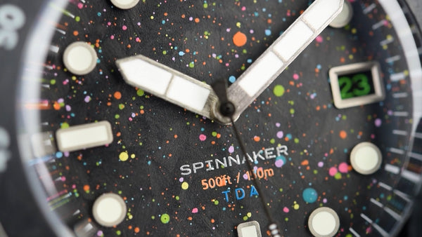 Spinnaker Croft 39 x The Dial Artist SP-5141-11 Orange Limited Edition (Pre-owned)