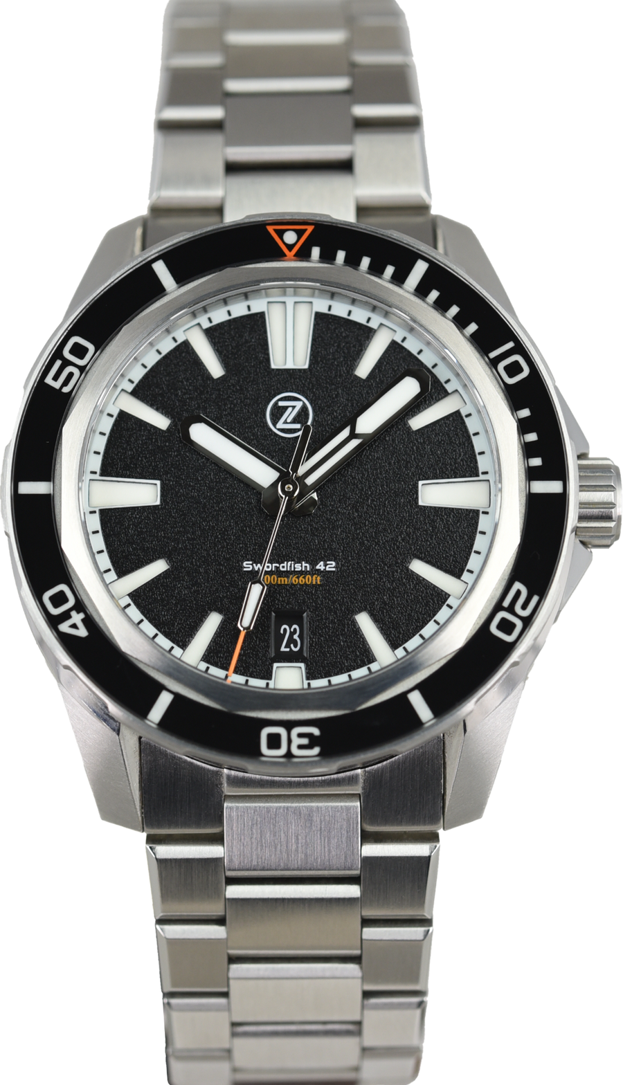 Zelos Swordfish 42mm Black Sand (Pre-owned)