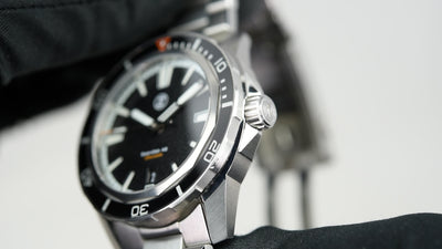 Zelos Swordfish 42mm Black Sand (Pre-owned)