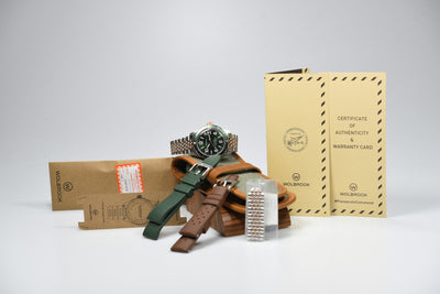 Wolbrook Skindiver Automatic Two-Tone Green (Pre-owned)