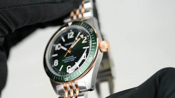 Wolbrook Skindiver Automatic Two-Tone Green (Pre-owned)