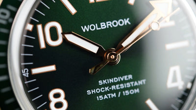 Wolbrook Skindiver Automatic Two-Tone Green (Pre-owned)