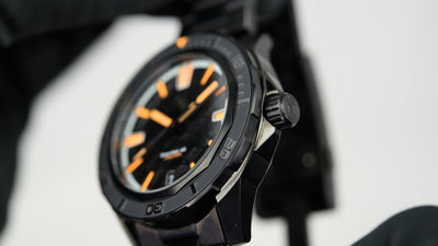 Zelos Swordfish 40mm DLC Meteorite (Pre-owned)