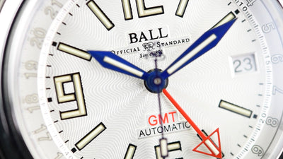 Ball Trainmaster GMT Titanium GM1038D-S10J-WH (Pre-owned)