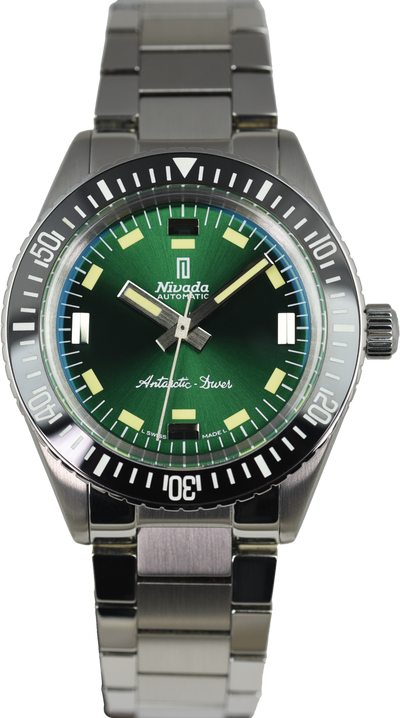 Nivada Grenchen Antarctic Diver Green Limited Edition (Pre-owned)