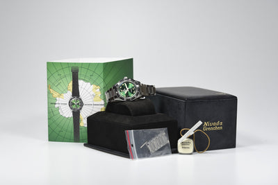 Nivada Grenchen Antarctic Diver Green Limited Edition (Pre-owned)